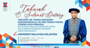 PENYERTAAN AWAL KE MESYUARAT LEMBAGA PENGARAH UMK